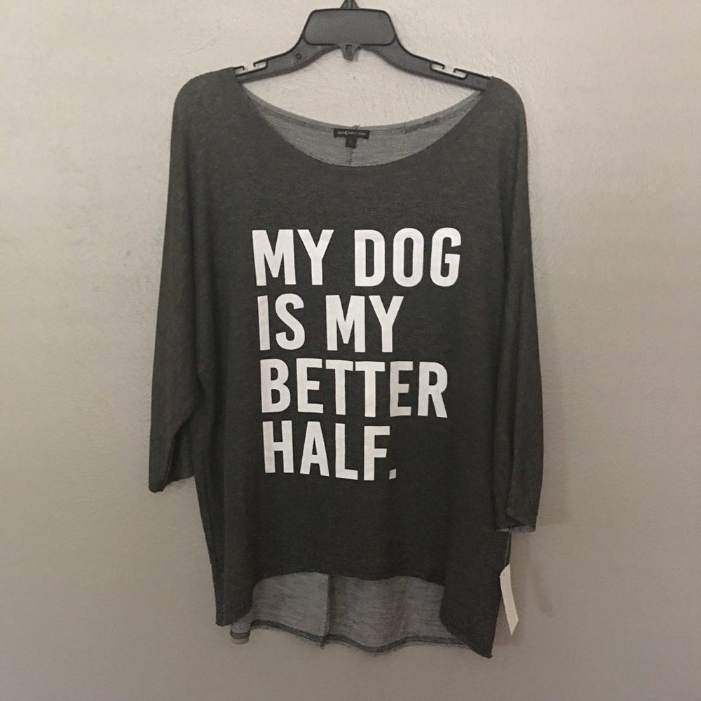 mm mm mm Dolman Sleeve T-Shirt  Size S